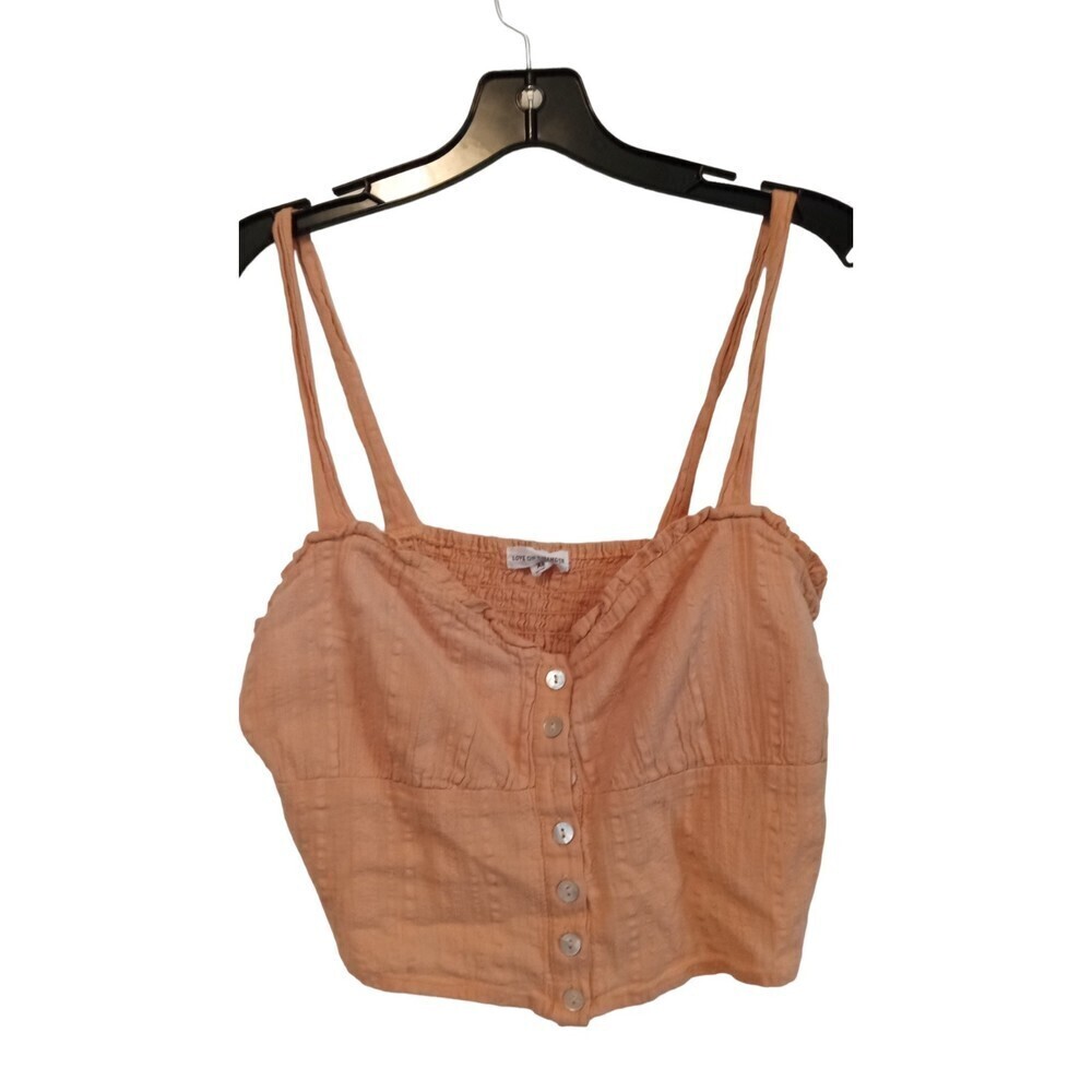 Love On a hanger coral cami‎ top